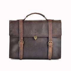 Crazy Horse Leather briefcase