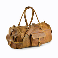 Nomad's Leather Duffle Bag