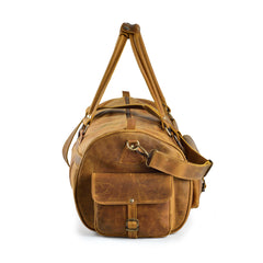 Nomad's Leather Duffle Bag