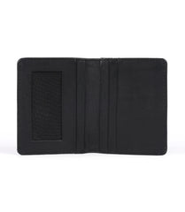 Cowhide card holder black