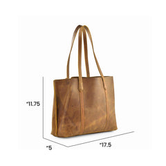 Urban Vogue Leather Tote